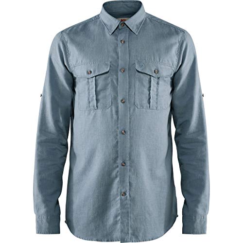 Chemise homme Fjällräven Övik Travel Ls M idéale pour voyager léger