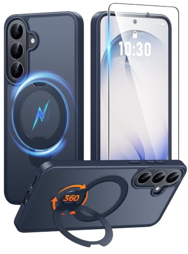 Image of FNTCASE for Samsung Galaxy S26 FE Case with 360 Spin Magnetic Stand