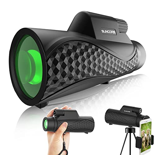 Télescope monoculaire 12x42 haute définition avec trépied de support réglable