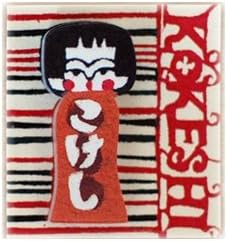 Kokeshi Mini Sticky Notes 50 Sheets Color Red