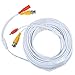 PK Power 100ft White BNC Video Power Wire Cord for Samsung Camera Cable SDH-B74041 SDH-B74081