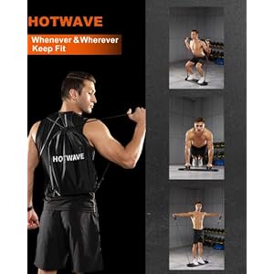 HOTWAVE Push Up Board Fitness, Portable Foldable 20 in 1 Push Up Bar at Home Gym, Pushup Handles for Floor. Professional Strength Training Equipment For Man and Women,Patent Pending HOTWAVE Push Up Board Fitness Portable Foldable 20 in 1 Push Up Bar at Home Gym Pushup Handles for Floor Professional Strength Training Equipment For Man and WomenPatent Pending