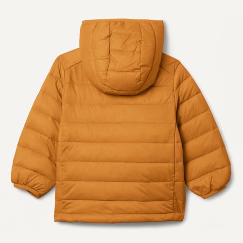 Image of Amazon Essentials Boys and Toddlers' Lightweight Water-Resistant Packable Hooded Insulated Puffer Jacket