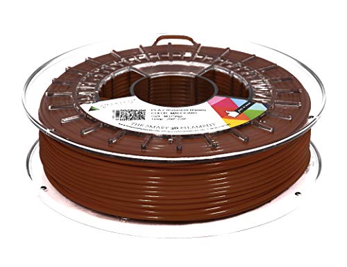 SMARTFIL SMPLA0BR0A075 1.75 mm, Mahogany, M (750 g) Filamento para Impresión 3D de Smart Materials 3D
