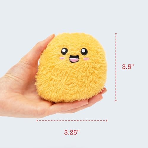 Emotional Support Chicken Nuggets by Relatable, Cuddly Stuffed Animals and Toys, Squishy Toys and Plushies, Great Gift Ideas for Loved Ones of All Ages, Includes 5 Plushies with Carrying Basket — view 6