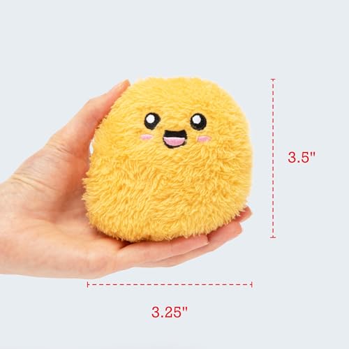 Emotional Support Chicken Nuggets by Relatable, Cuddly Stuffed Animals and Toys, Squishy Toys and Plushies, Great Gift Ideas for Loved Ones of All Ages, Includes 5 Plushies with Carrying Basket by WHAT DO YOU MEME? - Image 5