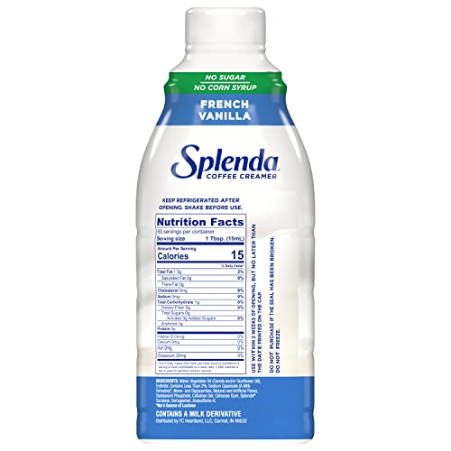 Image of SPLENDA Sugar Free French Vanilla Coffee Creamer, 32 Fl Oz