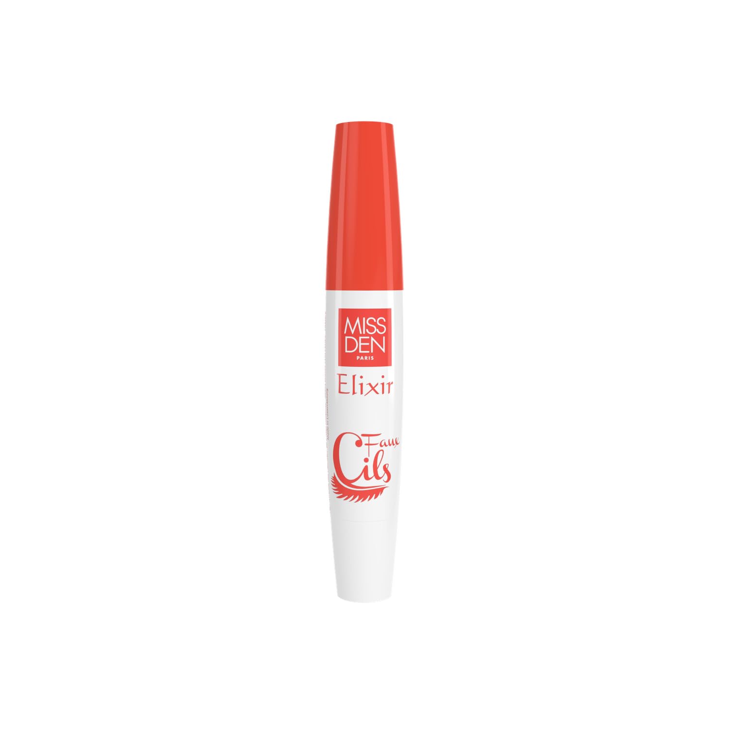 MISS DEN Mascara Volume Faux Cils Noir Profond Elixir - Formule enrichie pour un effet cils densifiés - Flacon 10,5 mL - Lot de 3