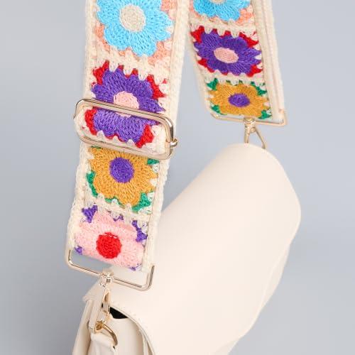 Image of chushui Knit Purse Strap,Replacement Crossbody Wide Adjustable Shoulder Strap for Bag Handbag