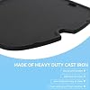Cast Iron Griddle for Weber Traveler Grill Replacement Parts 9010001 - Cooking Grill Plate NonStick Griddle Insert for Portable Grills Stove Top/Gas Grill/Oven & Outdoor BBQ