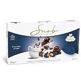 Crispo Snob Confetteria di Alta Classe Confetti Color BLU GALAXY Mandorla Tostata Ricoperta di Cioccolato al Latte Senza Glutine (Gluten Free) 500g
