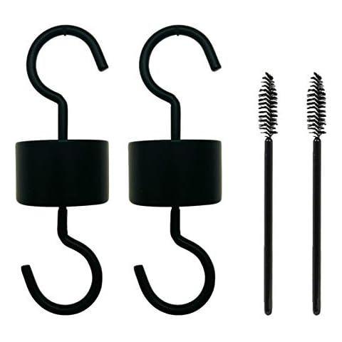 REZIPO 4 Pack Hummingbird Feeders Accessory Hooks, 2 Hooks with 2 Hummingbird Feeder Brushes Cover