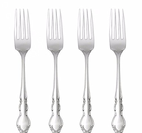 Stainless Steel Dover Place Fork [Set of 4]