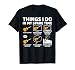 Things I Do in My Spare Time Funny Guitar Lover Guitarist T-Shirt