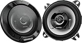 Kenwood KFC S1067 Série Stage Sound, Haut parleurs Automobiles 2 Voies de 10 cm, Puissance maximale de 220 W, 21 W RMS, 4 ohms, Tweeter à dôme de 25 mm, grilles incluses, Lot de 2 pièces