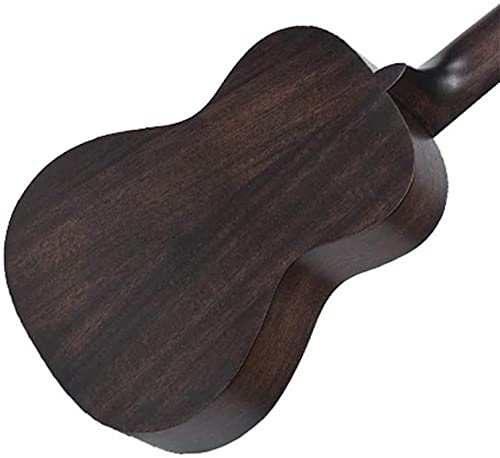 Ukulele 4 Strings Hawaii Guitar Mahogany Ukelelen 23 inch Acoustic Ukulele 4-String Piano (Color : Black) (Black) - Les Beatles, Paul McCartney, John Lennon, RIngo Starr, George Harrison Ukulele 4 Strings Hawaii Guitar Mahogany Ukelelen 23 inch Acoustic Ukulele 4-String Piano (Color : Black) (Black) – Image 3