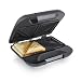 Produktbild Princess 01.127001.01.001 Sandwichtoaster, 3-eckige Sandwichplatten für 2 Sandwiches, 750 Watt, 127001, Black