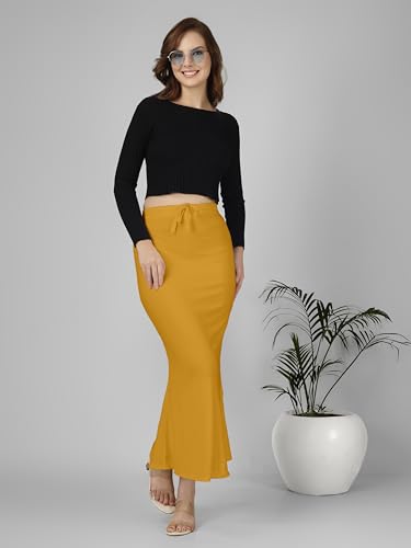 Image of Nexsus Stretchable Saree Shapewear | Petticoat for Women | Cotton Blended | Skirts for Women | Shape Wear Dress for Saree | Available in 80+ Colors and Plus Sizes