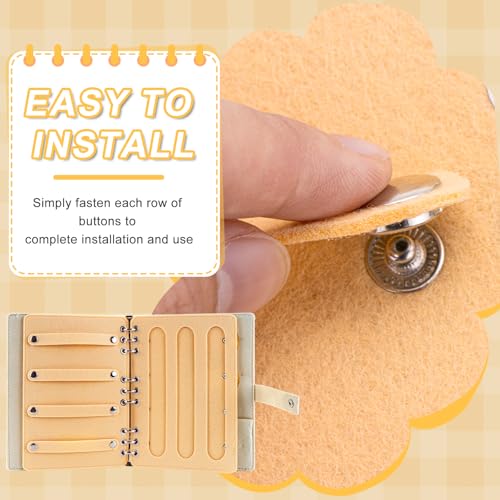 Haarspangen Aufbewahrung,Haarspangen Organizer Mädchen,Filz DIY Haarspanges Halter Organisator,Tragbare Sammenklappbar Stirnband Zubehör Organisator für Hause und Reise