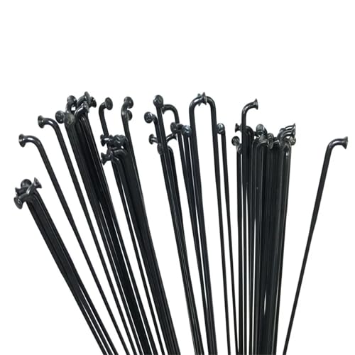 Rayons de vélo 14G J-Bend en acier carbone pour rénover vos roues de VTT et route