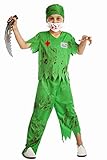 DISFRAZ CIRUJANO ZOMBIE DISFRAZ CIRUJANO MATA PEÑA ZOMBIE TALLA 7-9