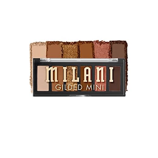 Milani Gilded Mini Eyeshadow Palette with 6 Matte & Shimmer Hues - Champagne Problems