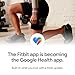 Google Fitbit Charge 6 Activity Tracker with 3 Months Google Health Membership Included, 7 Days Battery Life and Google Wallet and Maps, Obsidian/Black Aluminum