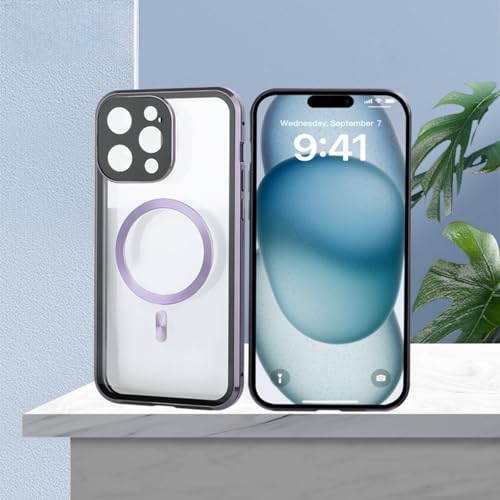 iPhone 15 Plus p  P[X MagSafeΉ cΉ 360°]X^h ϏՌ ACtH15 Plus X}zJo[ 9HKX PCw }OZ[t Ή Ot ACtH 15 Plus p Jo[ X^h