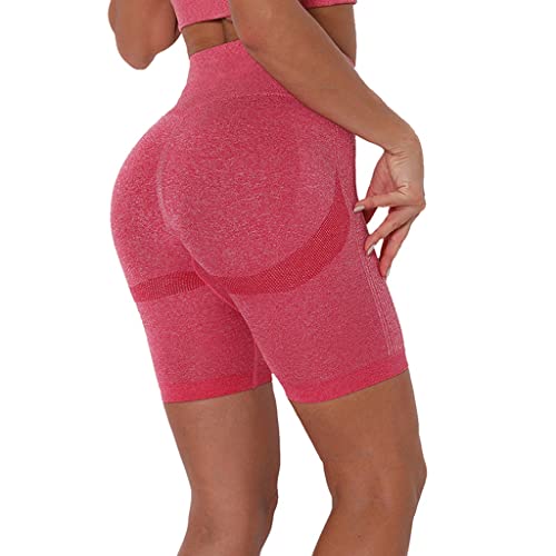Pantalon de fitness court femme CLSDRZC short de yoga sport taille haute