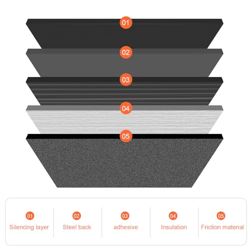 Image of D1080 Front Ceramic Brake Pads Kit Fit For Jeep Grand Cherokee 2005-2010, For Jeep Commander 2006-2010