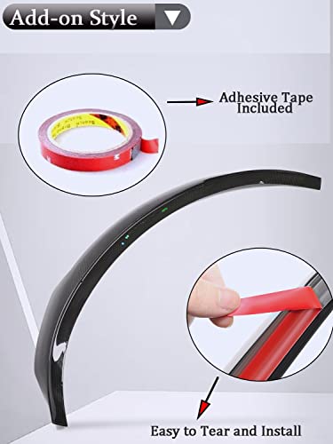 Jcing Dry Carbon Fiber Trunk Spoiler For Tesla Model Y 2020-2023 Rear Trunk Spoiler Rear Trunk Lid Wing Spoiler Aftermarket Car Parts #TOP4