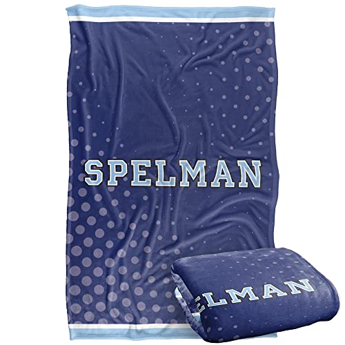 Spelman College Blanket, 36"x58" Logo Dots, Silky Touch Super Soft Throw Blanket