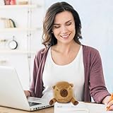 CWZY 7.8' Capybara Plush – Posture Improvement Desk Buddy – Soft & Supportive Sitting Companion – Cute Stuffed Animal for Office, Study & Gift