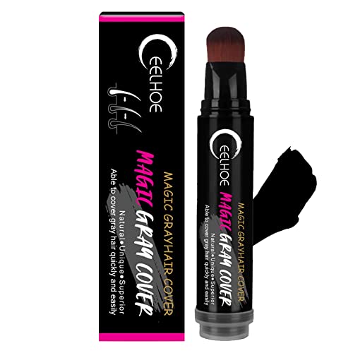 Stylo De Teinture De Cheveux Temporaire, 20 Ml Stylo De Couleur De Cheveux Blancs Instantanée, Stylo Temporaire Pour Teinture Des Cheveux, Correcteur De Racines Et Couverture Des Cheveux Gris
