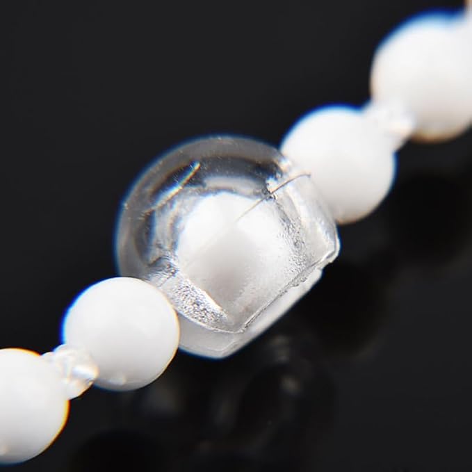 Tope de Cadena para Cortinas Kichvoe 25 piezas Transparentes miniatura 4