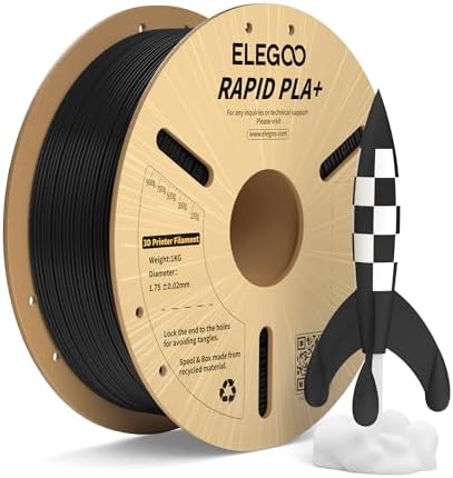 ELEGOO PLA Plus Black 1.00kg