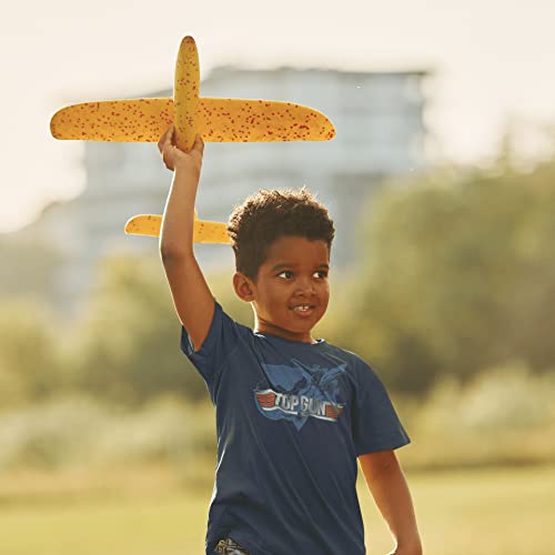 Top Gun 1980S Military Fighter Jet Blue Action Movie Youth Big Boys T-Shirt Tee #TOP3