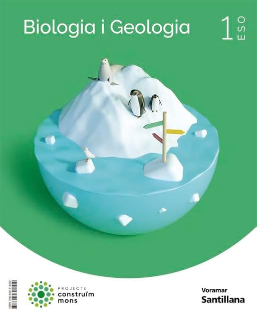 Portada de Biologia i Geologia 1º ESO Construim Mons Valencia Ed 2022