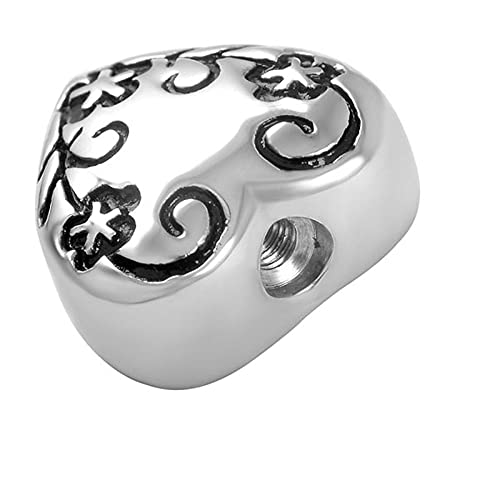 Bijoux de crémation double fleur collier souvenir quotidien