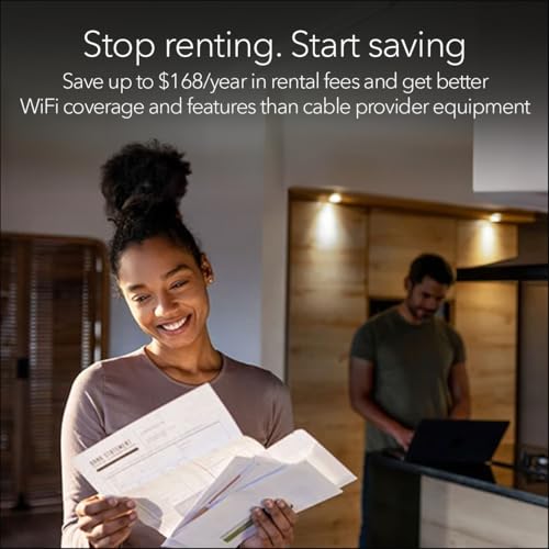 Netgear CBK752-100NAS Orbi Wifi 6 Cable Modem Router + Satellite Extender thumb #6