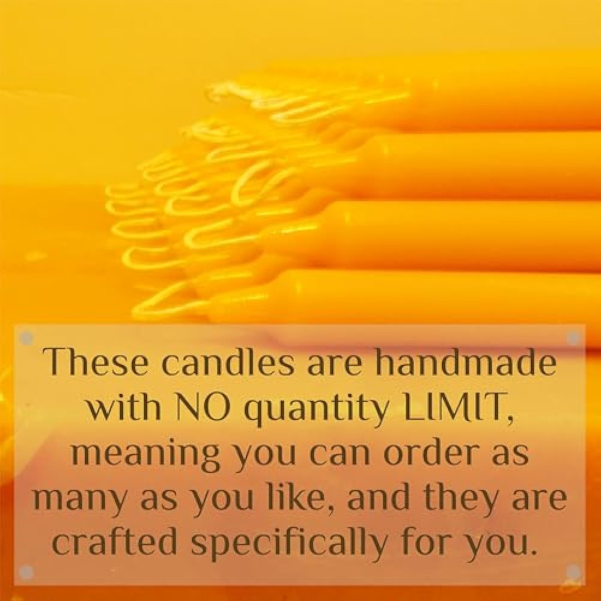 Pure Beeswax Candle Pack