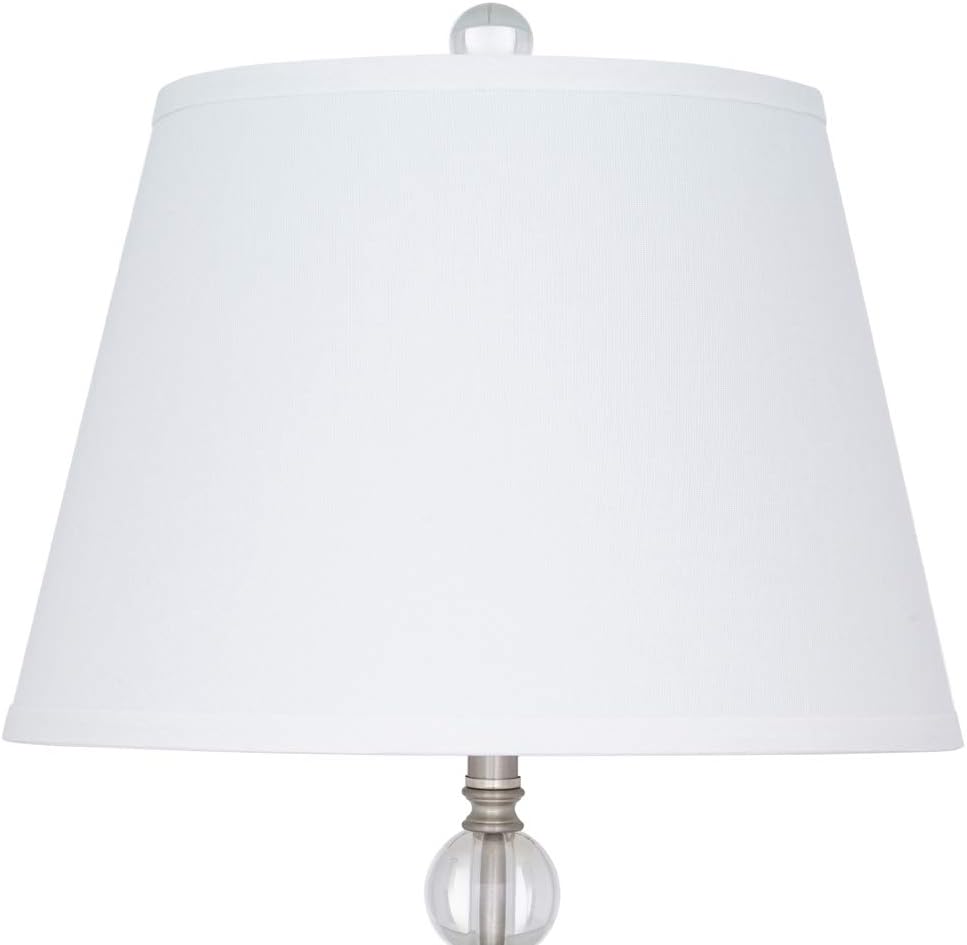 Flash Deals - 40% OFF Amazon Brand – Ravenna Home Stacked Ball Table Desk Lamp With LED Light Bulb - 22.75 Inches, Brushed Nickel Black Friday - 50% OFF Amazon Brand – Ravenna Home Stacked Ball Table Desk Lamp With LED Light Bulb - 22.75 Inches, Brushed Nickel