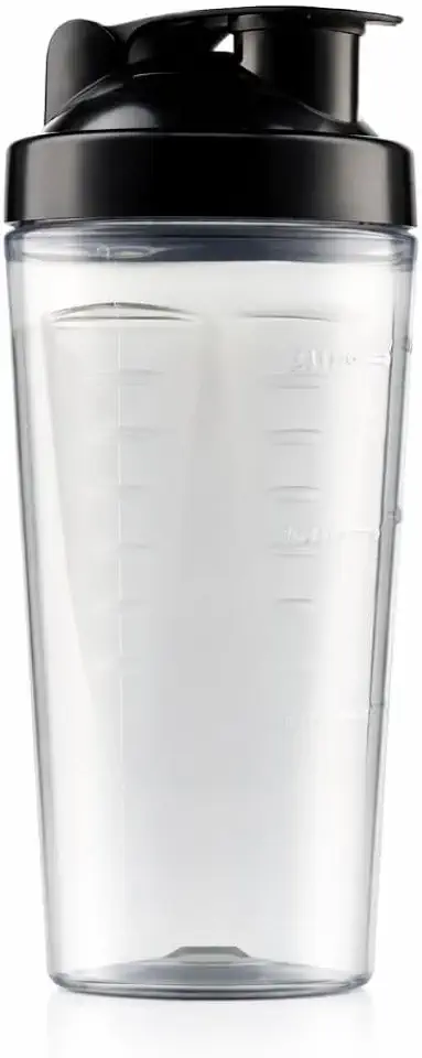 Garrafa Fitness Coqueteleira Academia 850ml Shakeira Misturador Shake Whey Antivazamento (TRANSPARENTE)