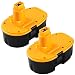 Produktbild 2X Reoben 18V 3,0Ah NIMH Akku Ersatz für Dewalt DC9096 DE9095 DE9039 DE9096 DW9095 DW9096 DW9098