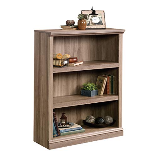 Image of Sauder Miscellaneous Storage 3-Shelf Bookcase / Book shelf, Salt Oak finish