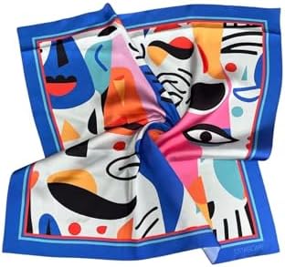 Picasso Desenli Fular Estascarf - Görsel 1