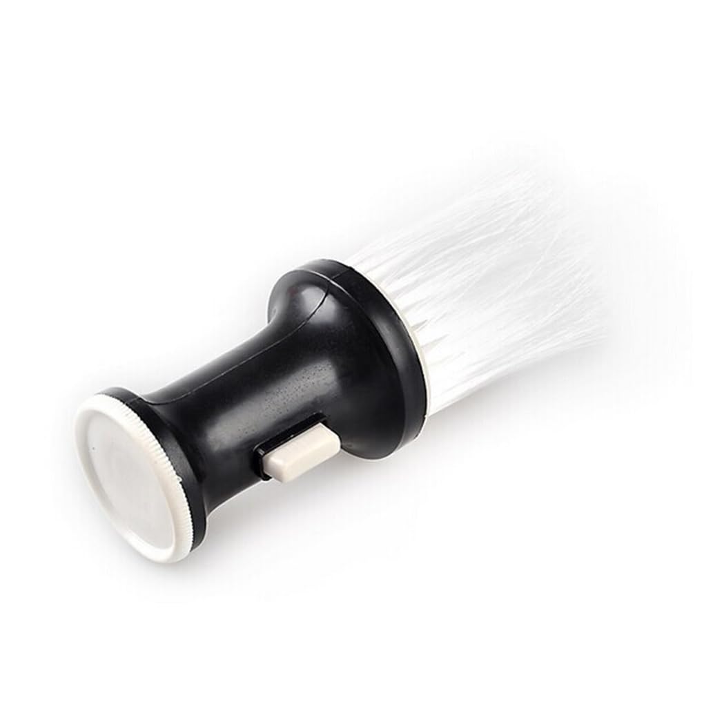 Rimuovi pennello Parrucchiere Spolverino professionale per collo con manico in plastica Usa Strumenti per baffi facciali da barbiere Barbiere