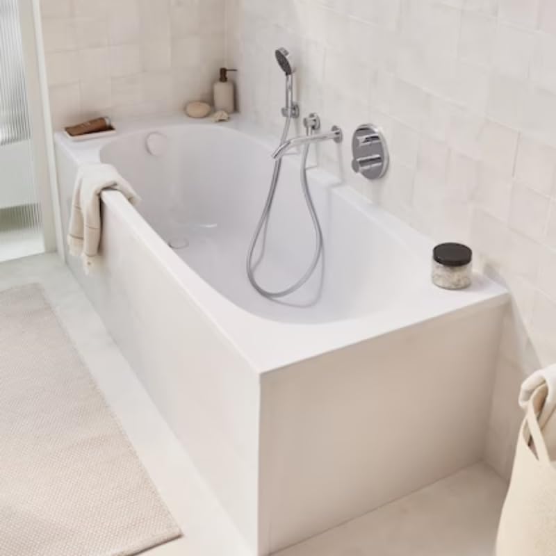 Baignoire droite 170 x 75 JACOB DELAFON Bastille blanc brillant