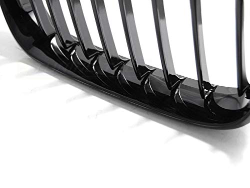 Grille avant centrale sport VR-161 de rechange pour BMW Série 1 F20 F21 Lci 2015 2016 2017 2018 Noir brillant