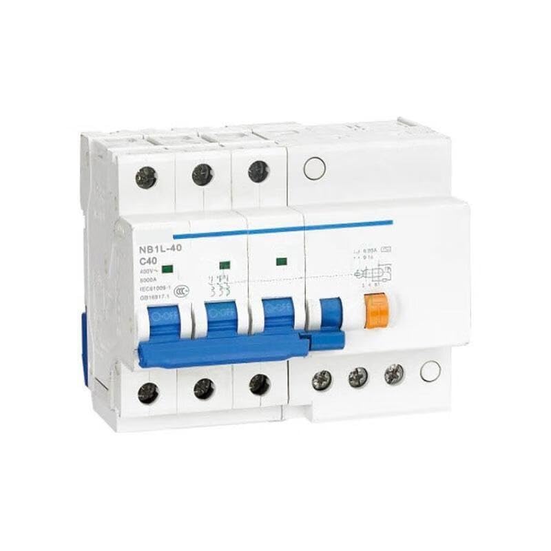 Disjoncteur de fuite NB1L-40 résout les pannes de terre et protège le circuit 3P C32